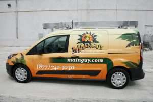 Ford Transit Connect Van Graphics Davie Florida