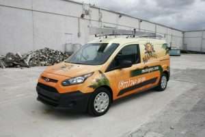 Ford Transit Connect Vehicle Wrap