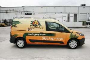 New Transit Connect Van Wrap