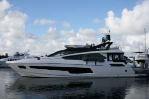 Sunseeker carbon fiber vinyl boat wrap