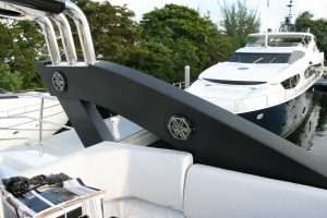 boat carbon fiber vinyl wrap Fort Lauderdale Florida