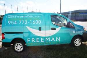 Orthodontics vehicle wrap Fort Lauderdale FL