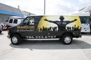 Vehicle Wrap South Beach Miami