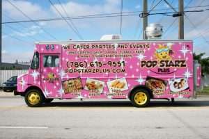 Food Truck Vinyl Wrap Miami Florida