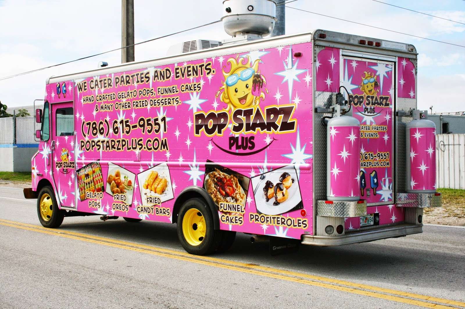 Miami Florida Food Truck Wraps & Graphics, Design & Vinyl Wrap Printing