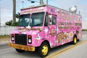 Miami Florida Food Truck Graphic Desgin