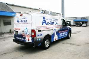 Nissan NV commercial van wrap