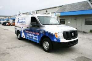 Nissan NV fleet graphics Delray Beach