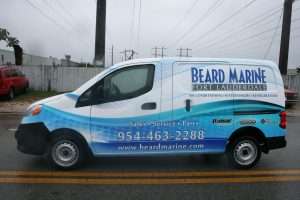 Davie Florida Nissan NV 200 van wrap