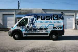Dodge Promaster Van Wrap Miami Florida
