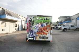 Hollywood Florida Vinyl trailer wrap
