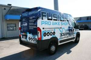 Miami Florida Dodge Promaster Van Wrap