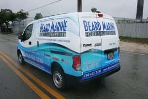 Nissan NV 200 fleet graphics Davie Florida