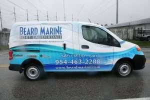 Nissan NV 200 van wrap Davie Florida