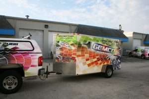 trailer vinyl graphics Hollywood Florida