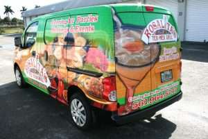 Nissan NV 200 car wrap West Palm Beach Florida