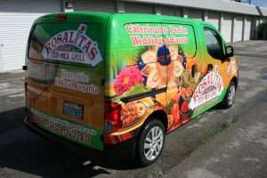Nissan NV 200 vehicle wrap West Palm Beach Florida