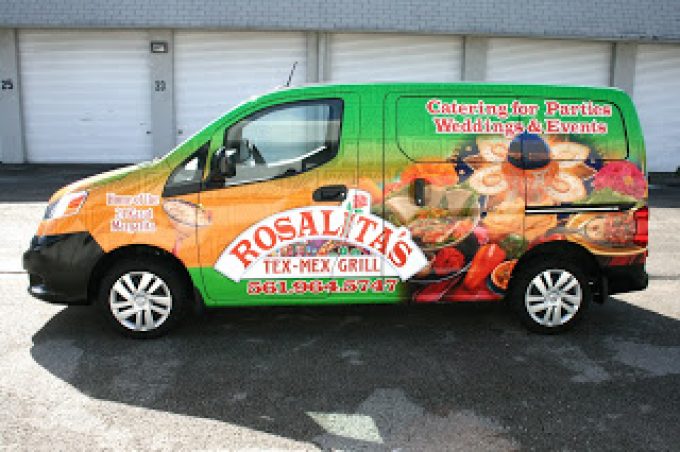 West Palm Beach Nissan NV Commercial Cargo Van Vehicle Wrap | Rosalita’s Tex Mex Grill Restaurant West Palm Beach Nissan NV Commercial Cargo Van Vehicle Wrap | Rosalita’s Tex Mex Grill Restaurant