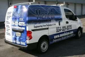 City Express van graphics Davie Florida