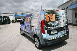 Ram Promaster City Van Commercial Vinyl Wrap & Graphics