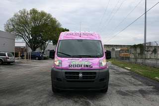 Ram Promaster Van Wrap Advertising Fort Lauderdale Florida for Frank Seeber Roofing
