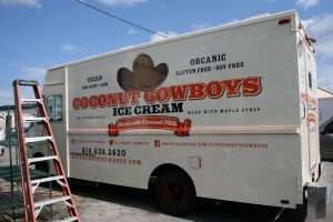 food truck vehicle wrap Davie Florida