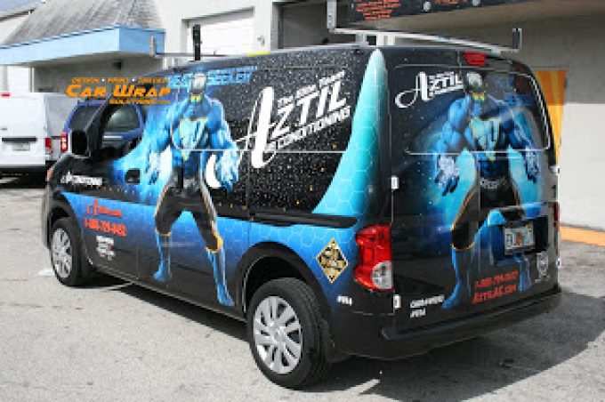 Air Conditioning Company Car Wrap Design & Digital Print West Palm Beach Florida Air Conditioning Company Car Wrap Design & Digital Print West Palm Beach Florida