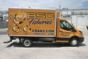billys-stone-crab-fisheries-car-wrap